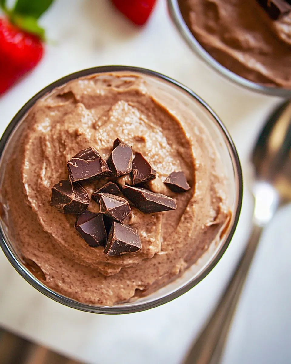 Easy Chocolate Mousse For Two Recipe recipe photo