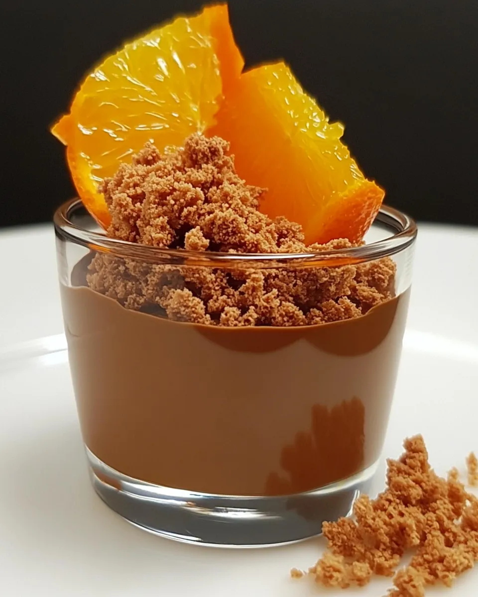 Easy Chocolate Mousse with Oranges dish photo