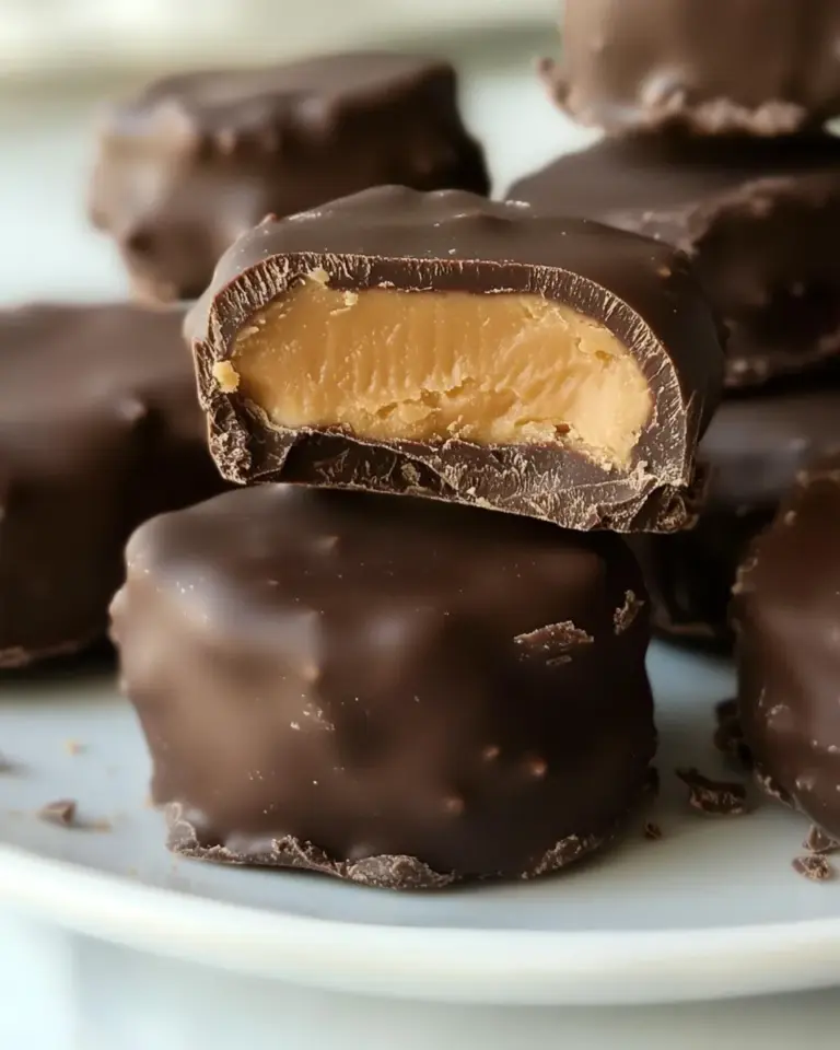 Homemade Chocolate Peanut Butter Candies photo