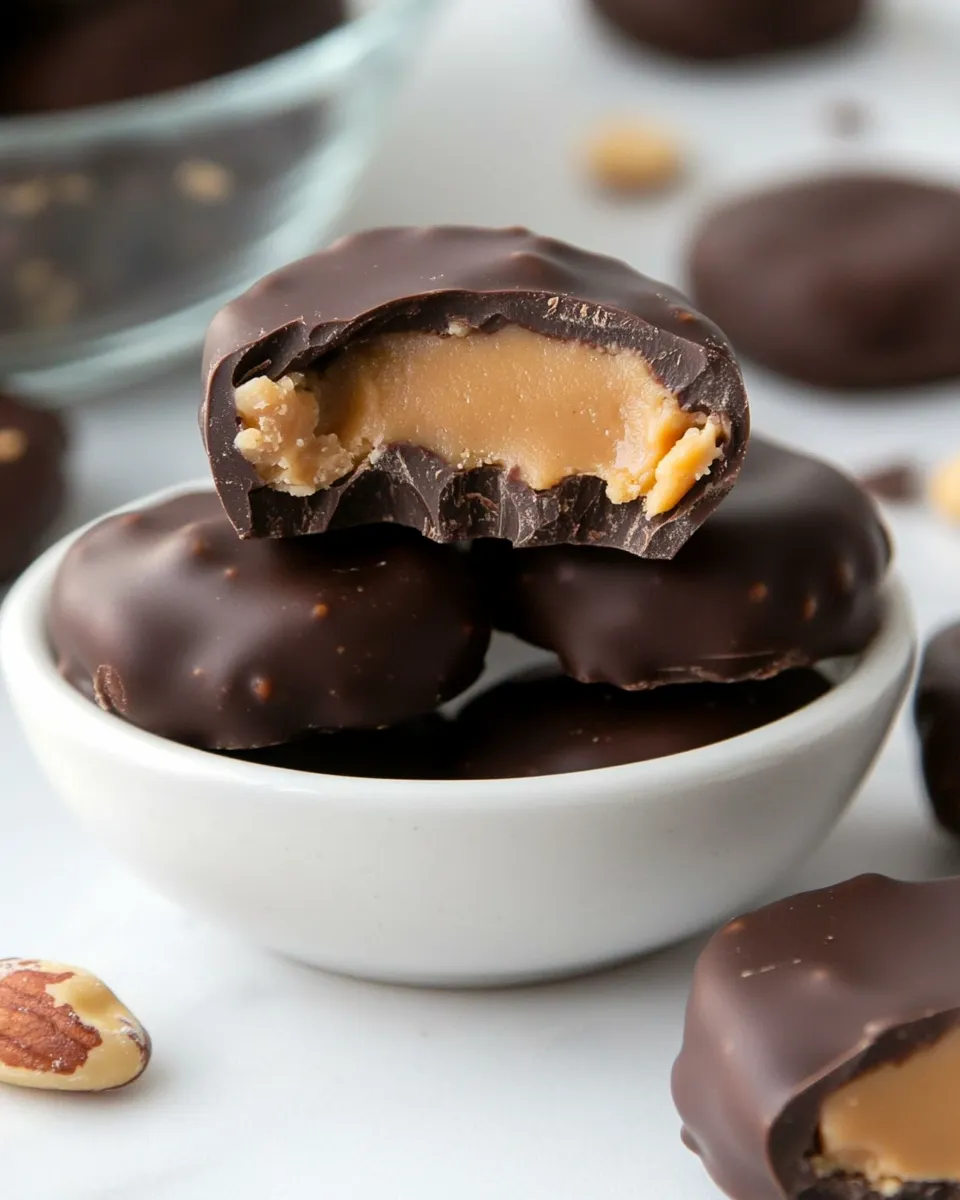 Easy Chocolate Peanut Butter Candies recipe photo