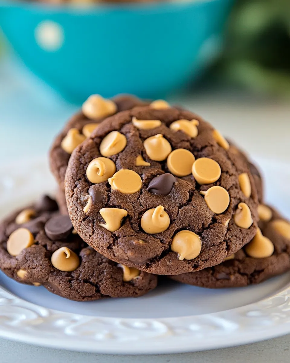 Classic Chocolate Peanut Butter Chip Cookies image