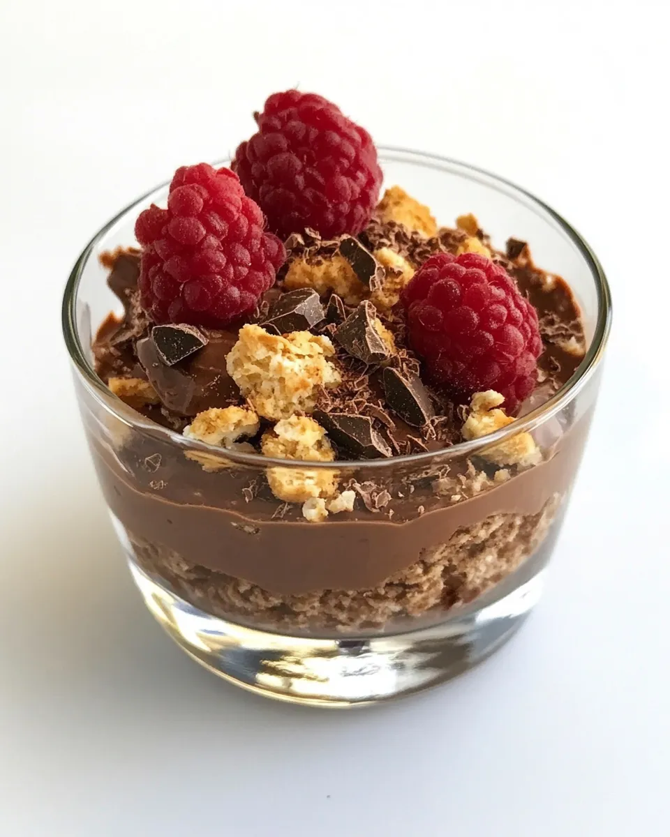 Easy Chocolate Yogurt Parfait dish photo