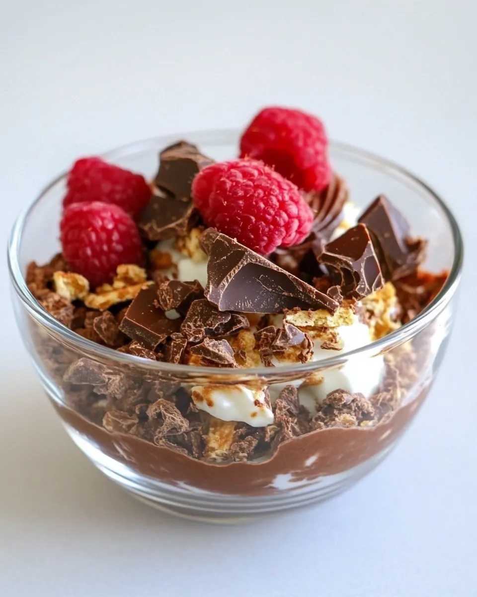 Delicious Chocolate Yogurt Parfait picture