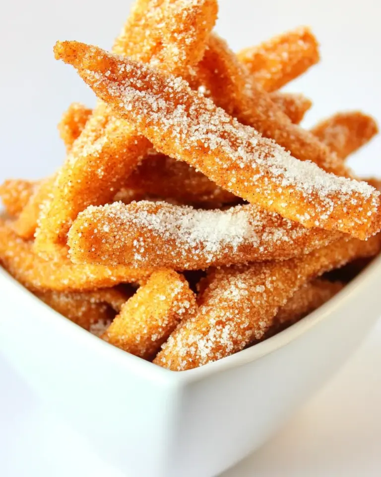 Homemade Churro Chips (with Cinnamon Sugar) recipe image