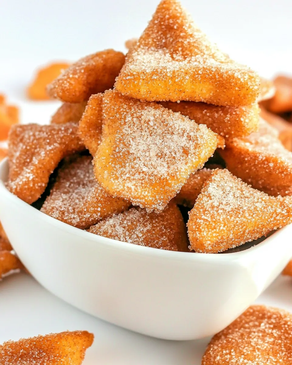 Healthy Churro Chips (with Cinnamon Sugar) dish image