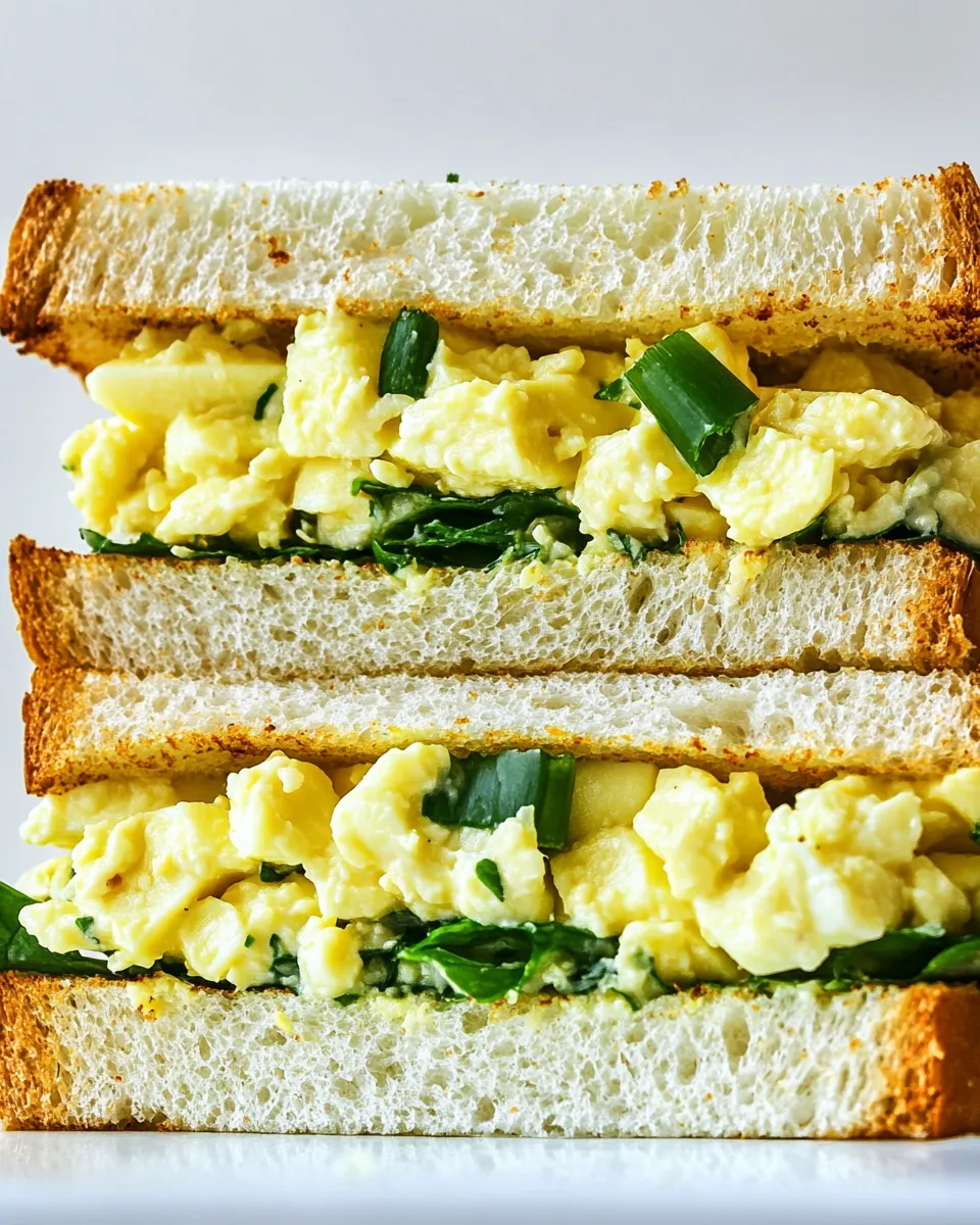 Easy Classic Egg Salad Sandwich Recipe image