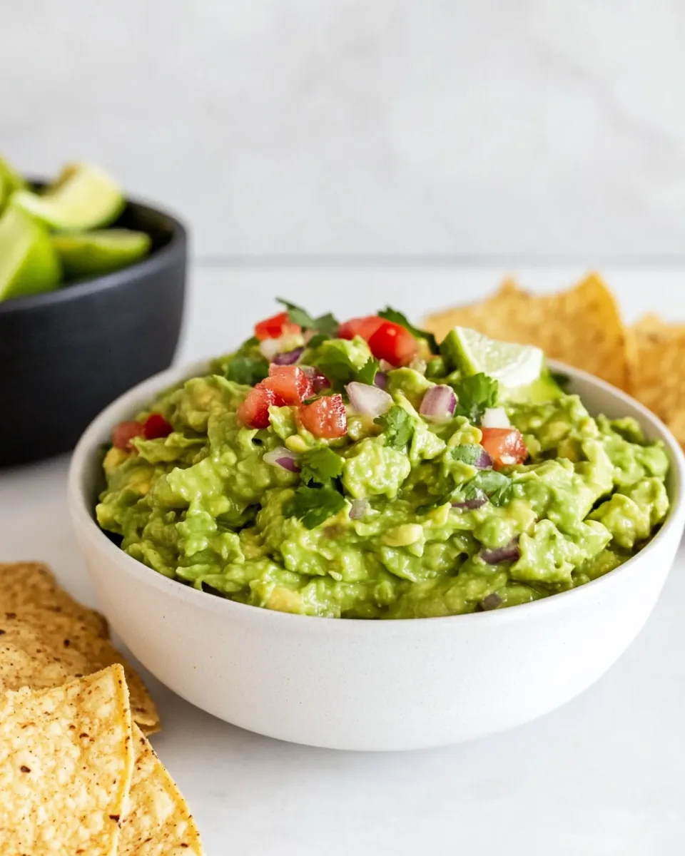 Homemade Classic Guacamole photo