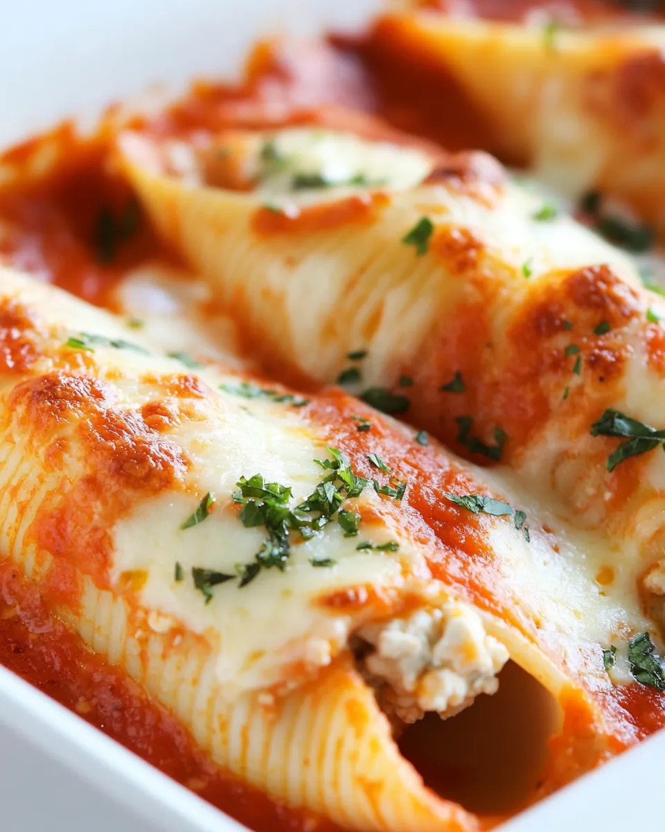 Easy Classic Stuffed Shells (with Cottage Cheese) dish photo
