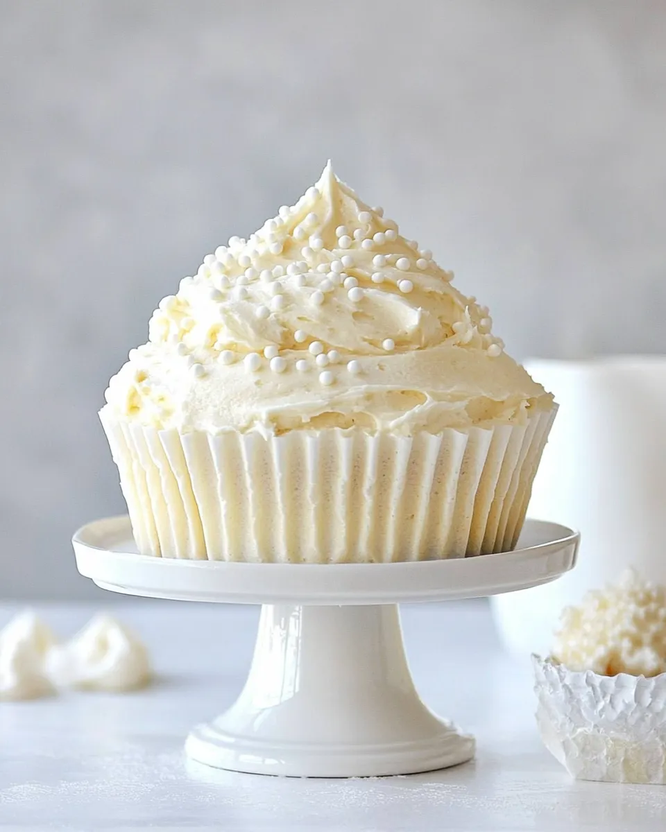 Easy Classic Vanilla Buttercream Frosting Recipe image