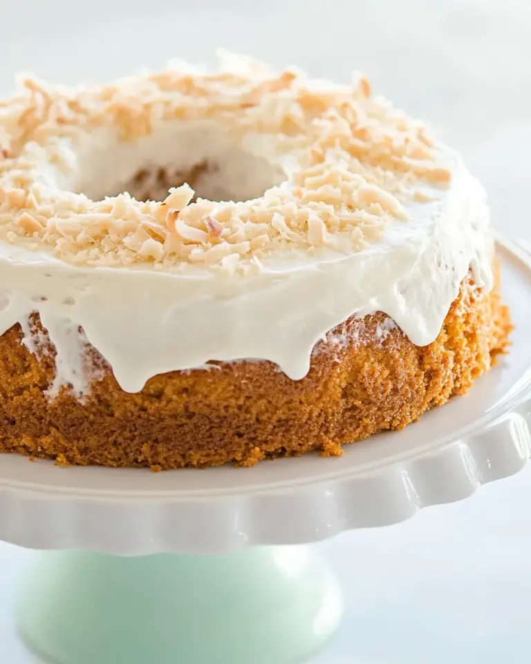 Homemade Coconut Carrot Cake recipe photo