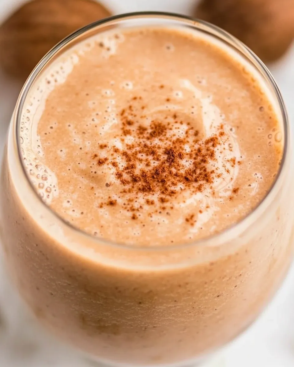 Easy Coconut Coffee Smoothie food shot