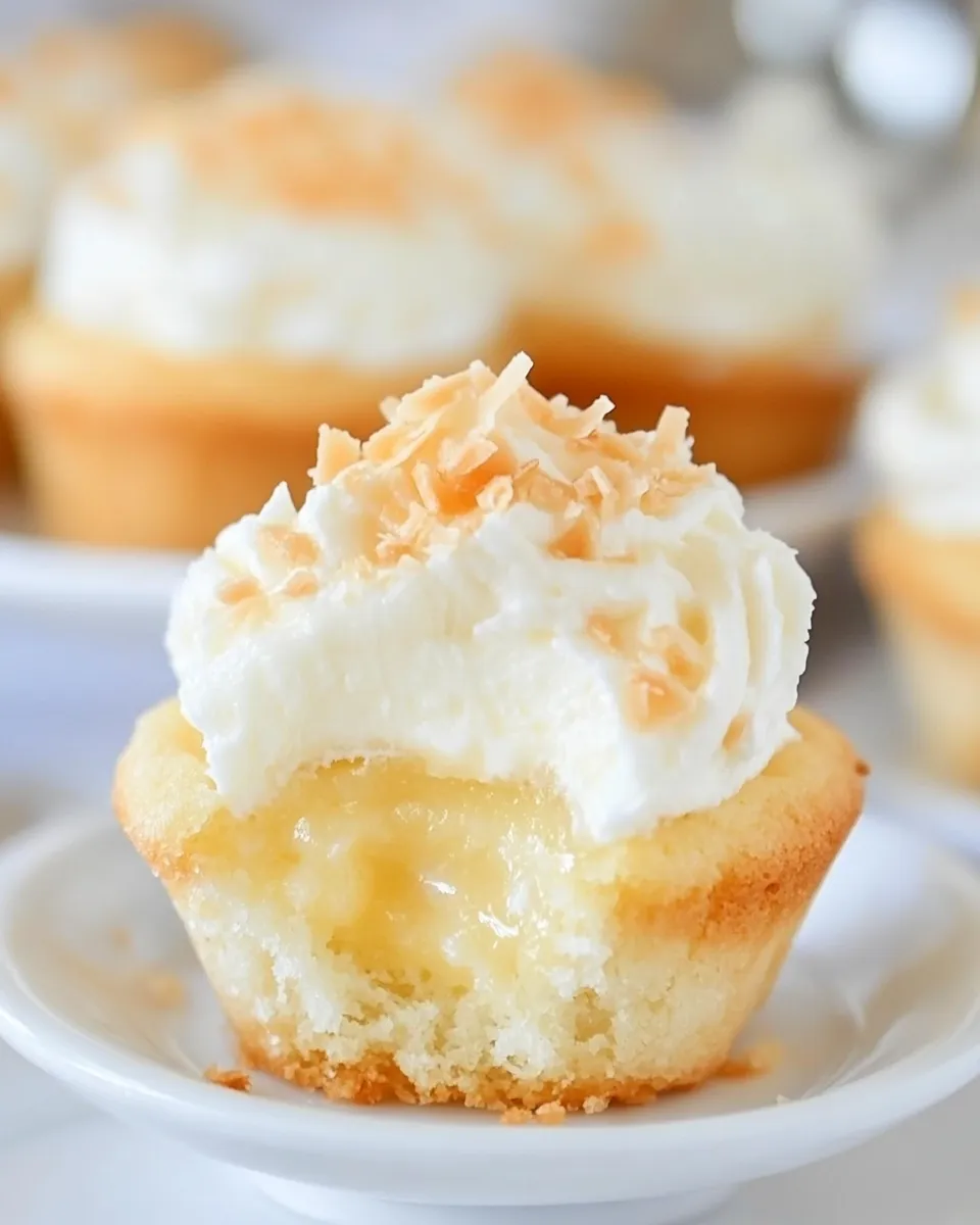 Easy Coconut Cream Pie Cookie Cups dish photo