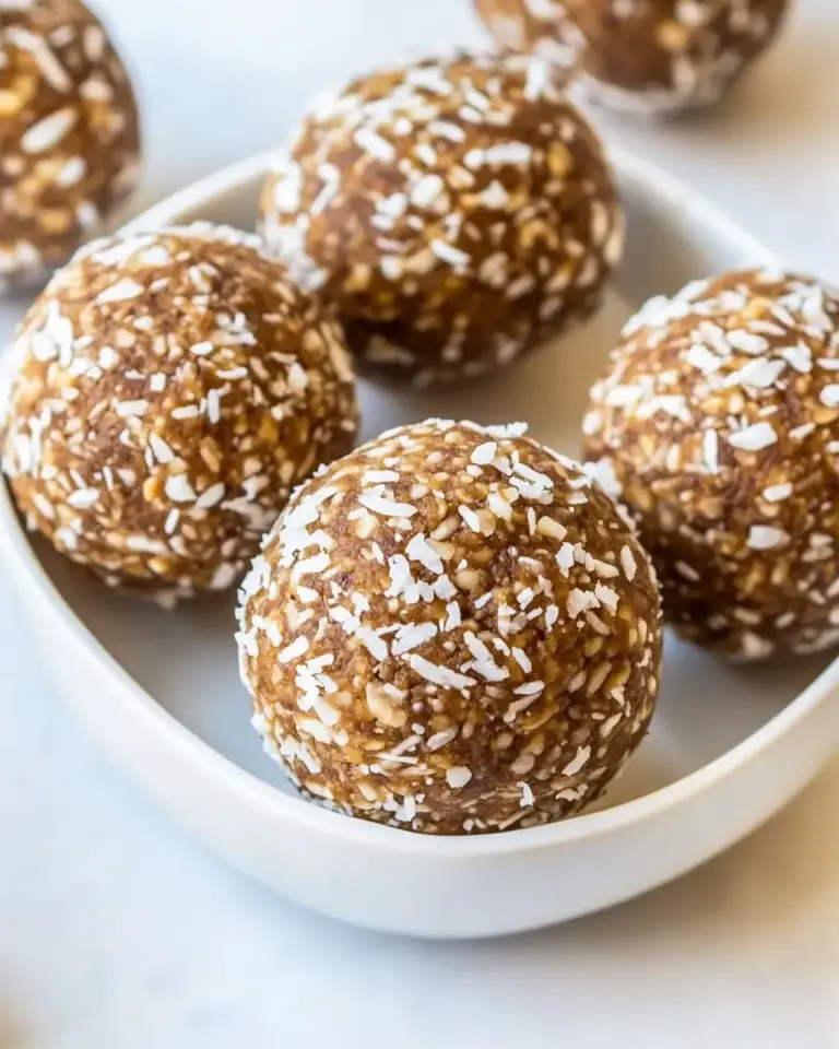 Homemade Coconut Energy Balls photo
