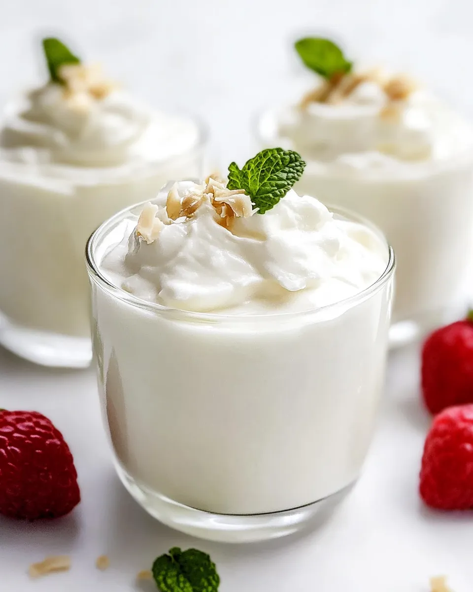 Classic Coconut Mousse image