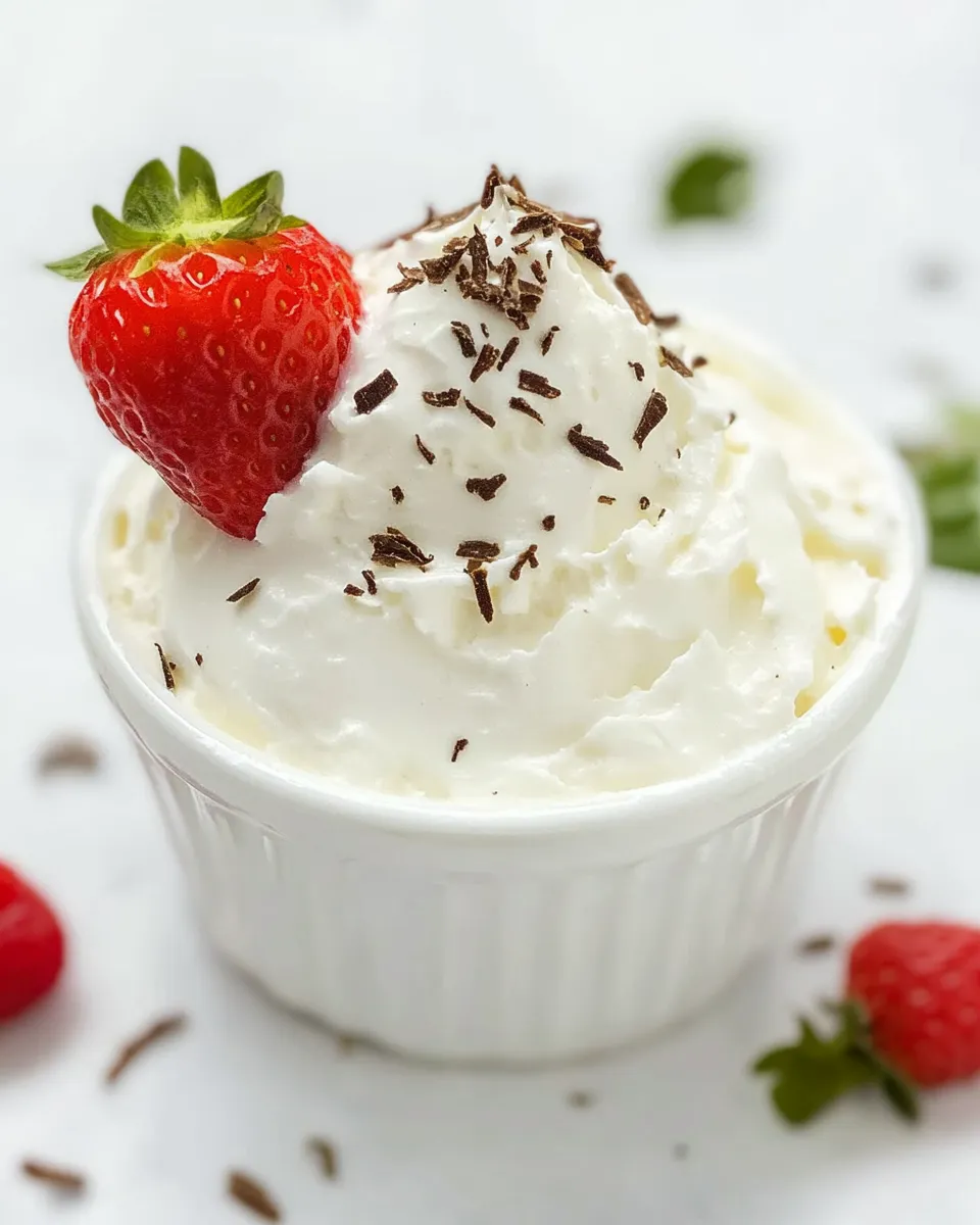 Delicious Coconut Mousse dish photo