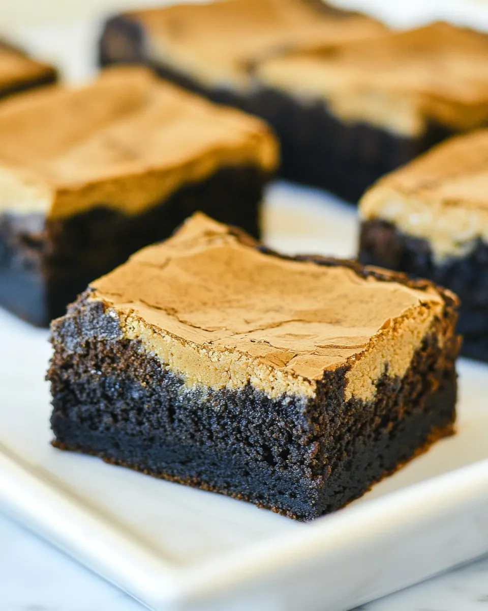 Homemade Coffee Brownies (with Baileys) recipe photo