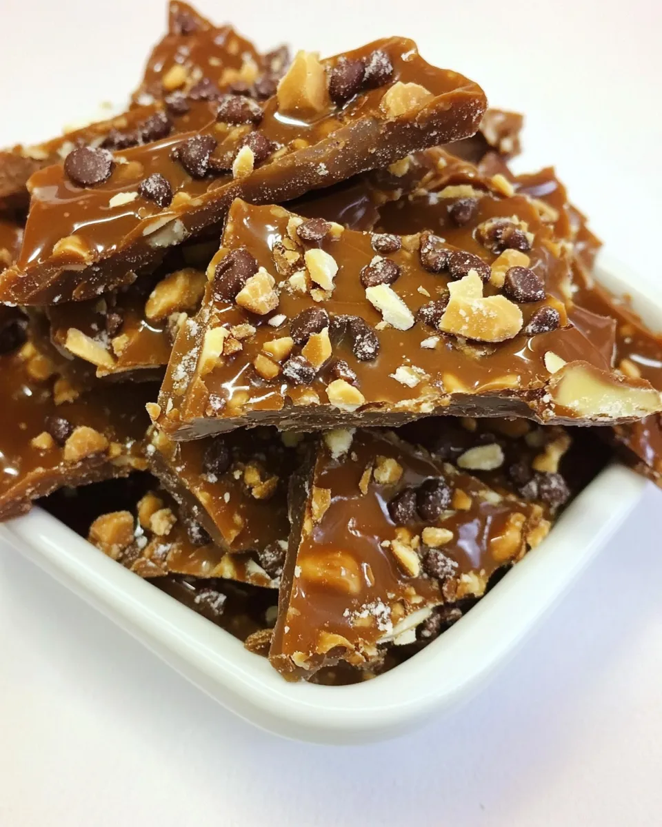 Easy Coffee Toffee dish photo