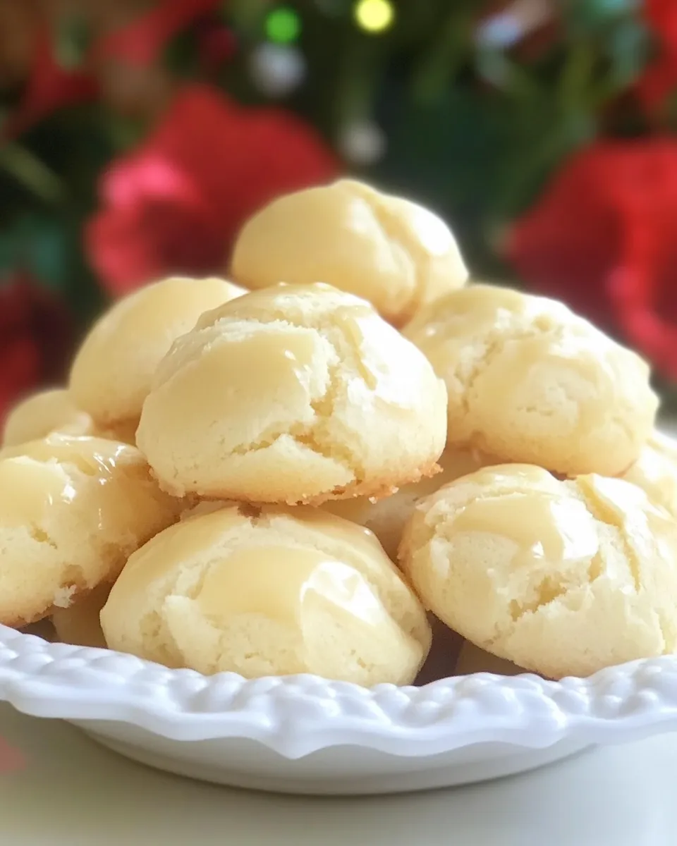 Easy Condensed Milk Cookies food shot