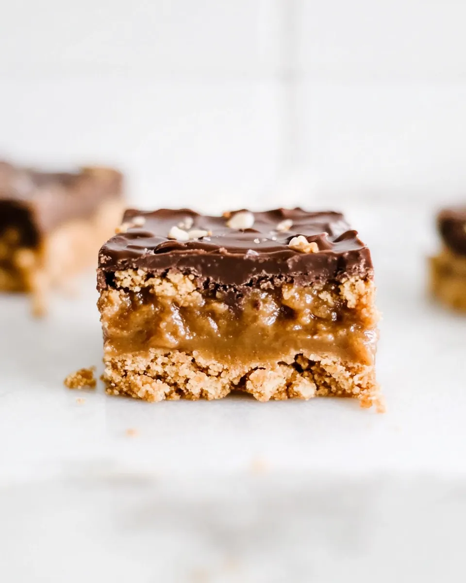 Easy Cookie Butter Bars dish photo
