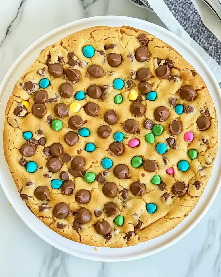 Homemade Cookie Cake Recipe photo