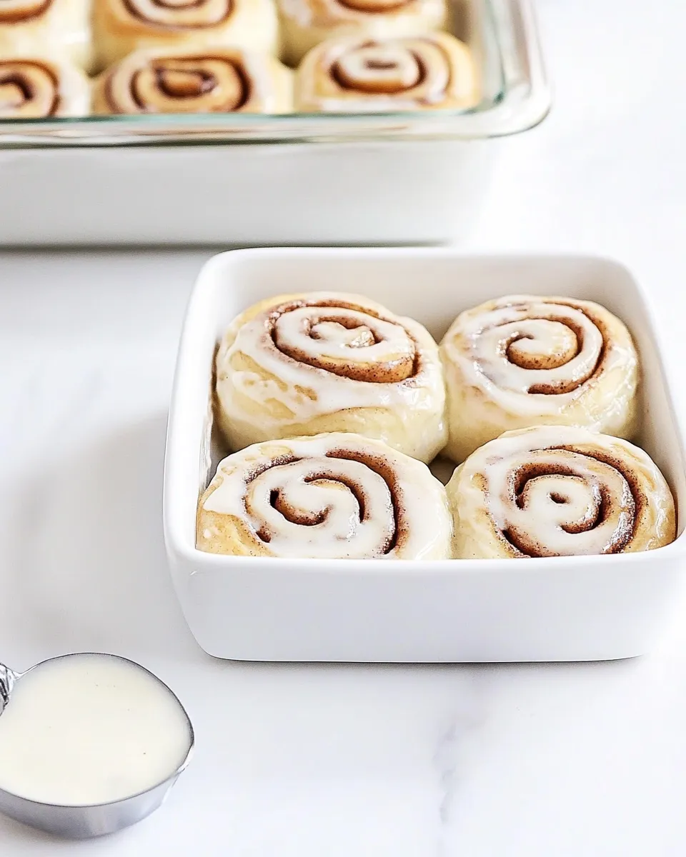 Classic Copycat Cinnabon Cinnamon Rolls dish photo