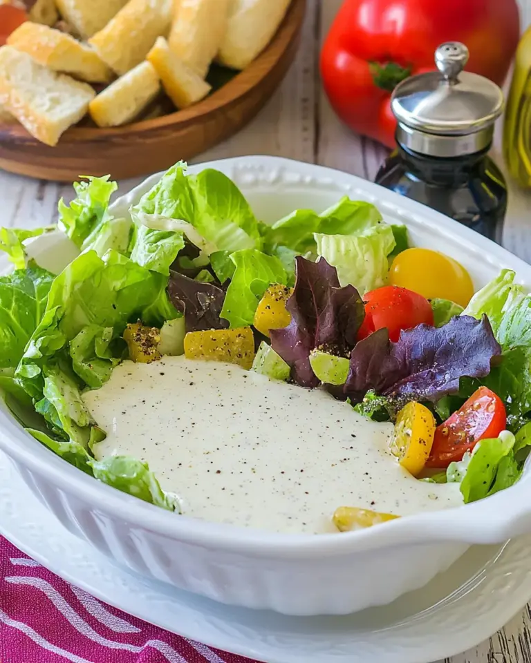 Homemade Copycat Olive Garden Salad Dressing photo