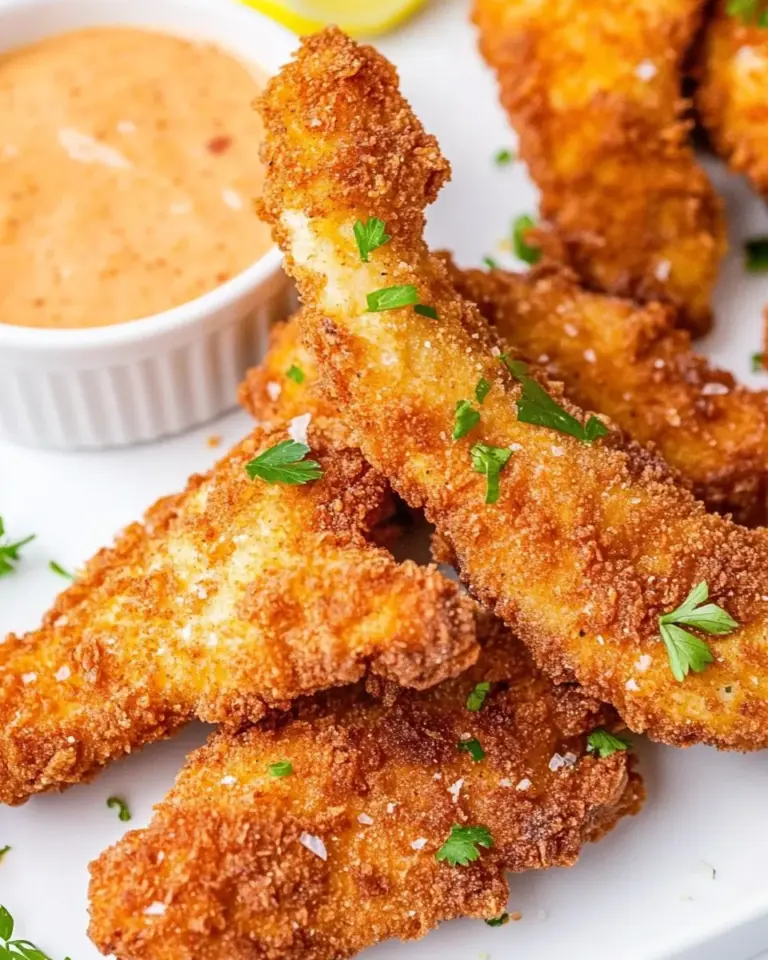 Homemade Copycat Raising Canes Chicken Fingers recipe photo