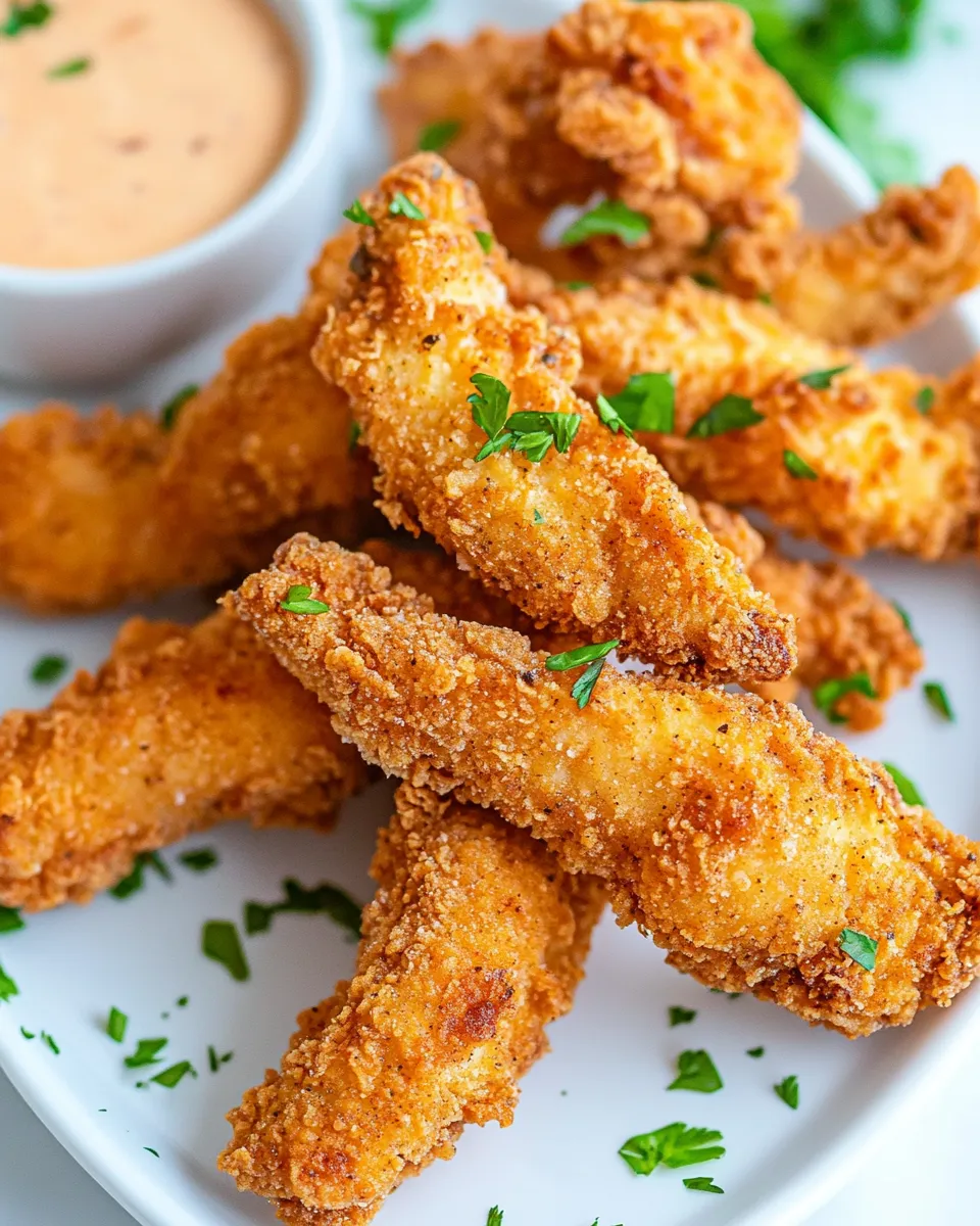 Classic Copycat Raising Canes Chicken Fingers dish photo