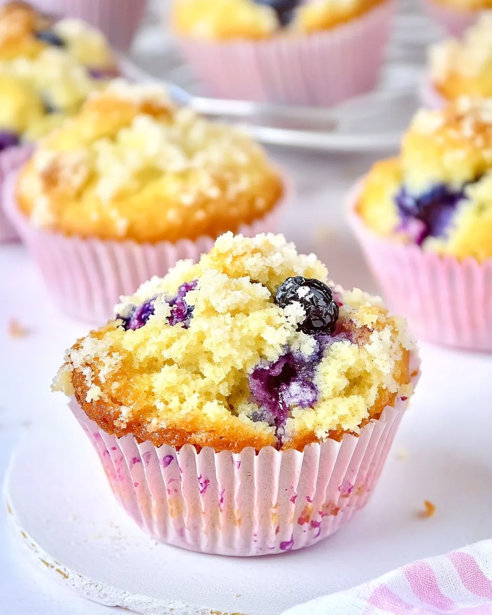 Classic Copycat Starbucks Blueberry Muffin Recipe image