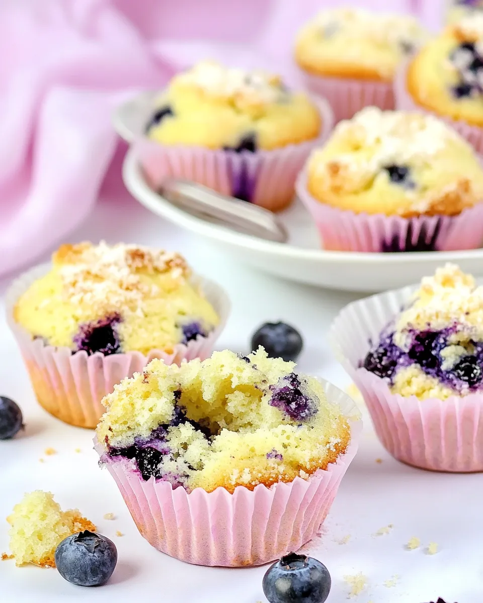 Easy Copycat Starbucks Blueberry Muffin Recipe shot