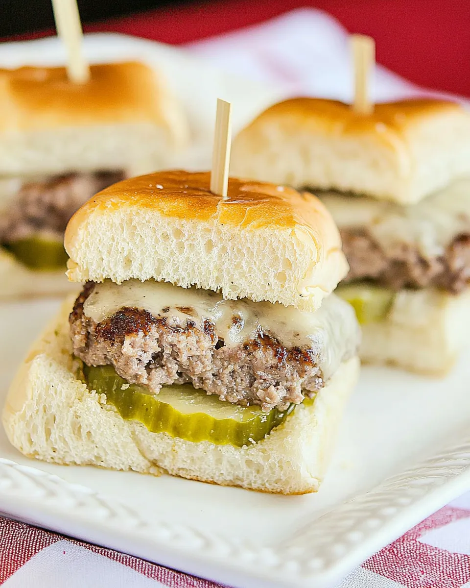 Classic Copycat White Castle Sliders Recipe (Steam-Grilled at Home) image