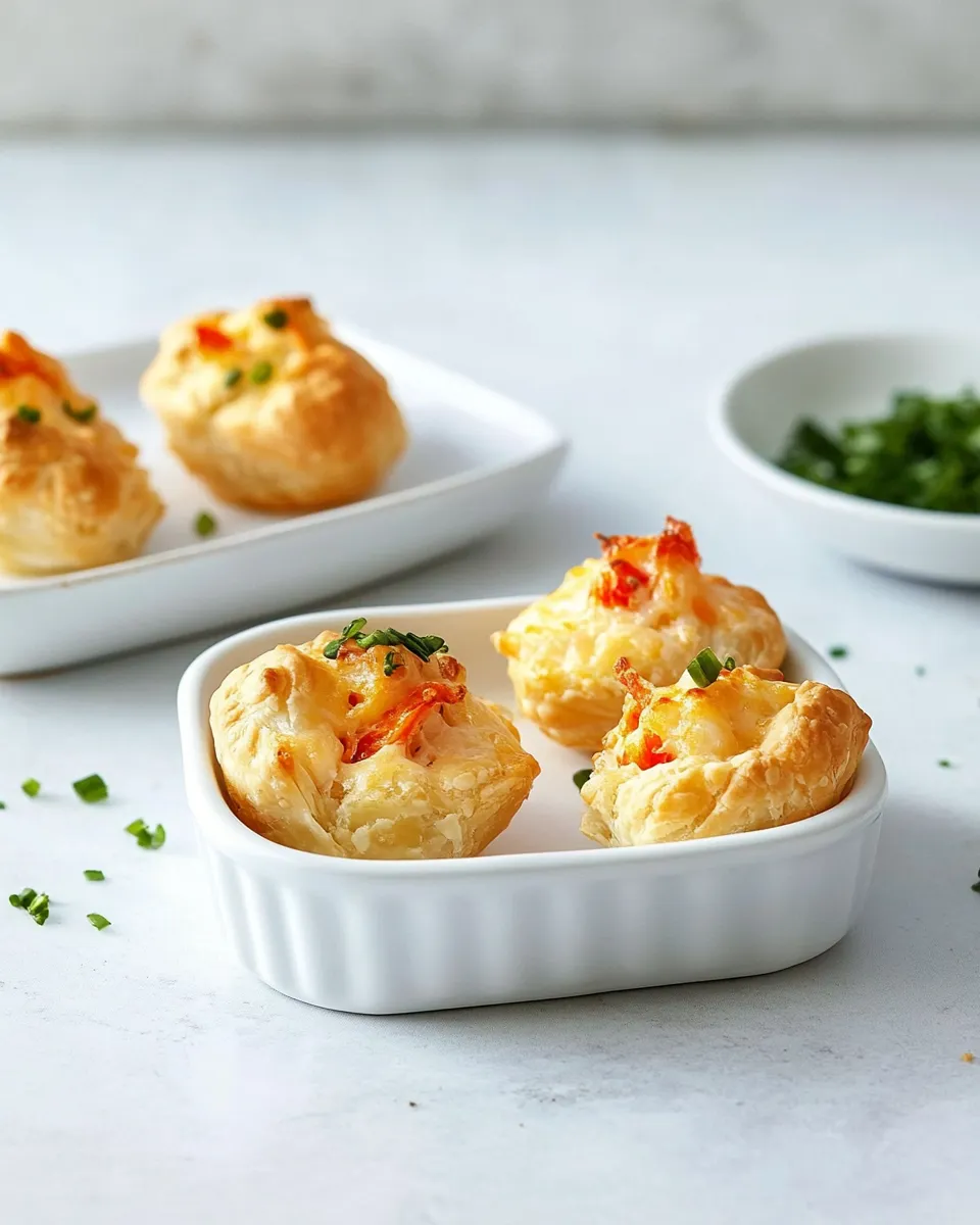 Easy Crab Puffs food shot