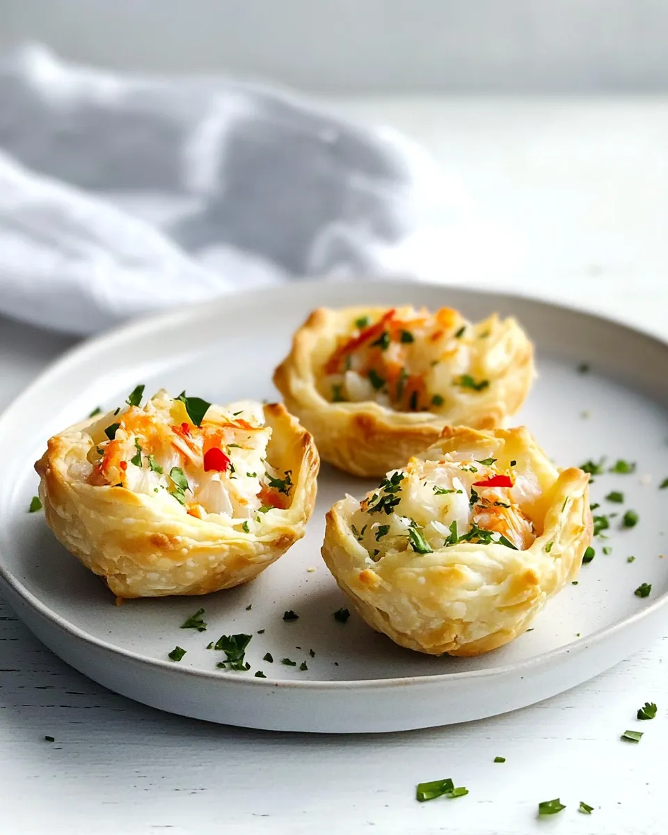 Tasty Crab Puffs plate image