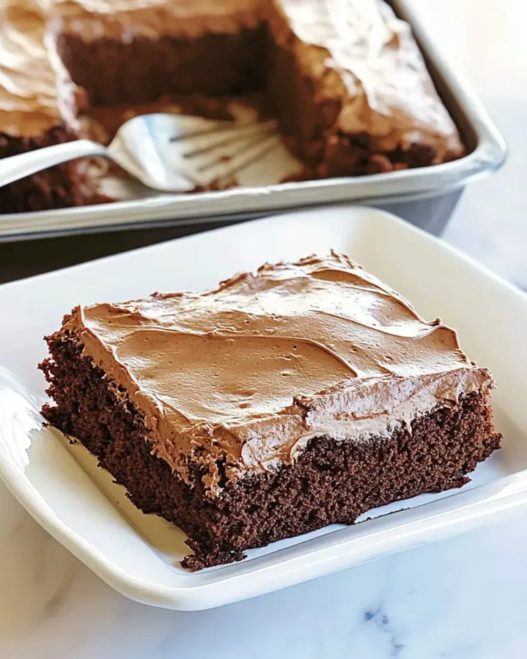 Homemade Cracker Barrel Double Chocolate Fudge Coca-Cola Cake recipe photo