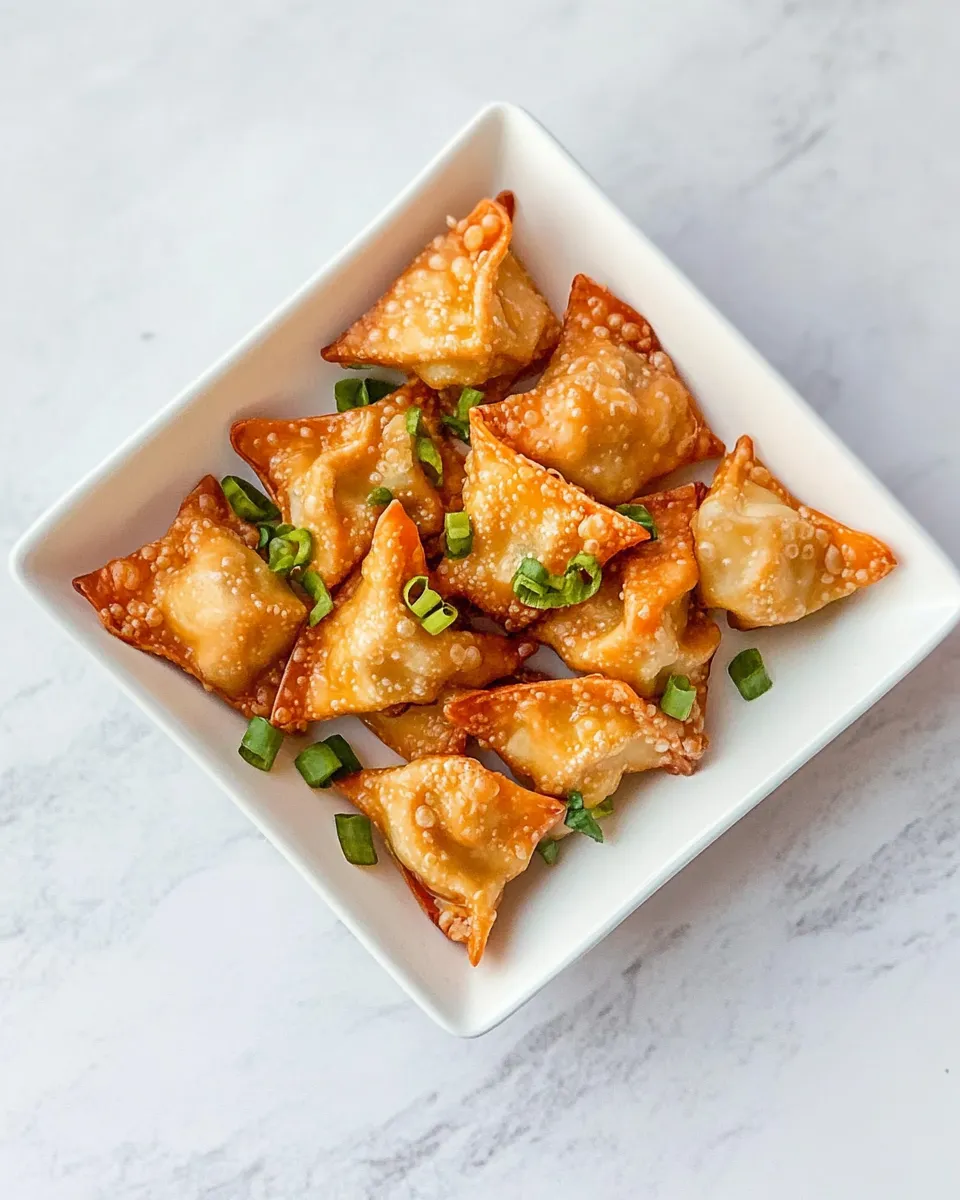 Easy Cream Cheese Wontons recipe photo