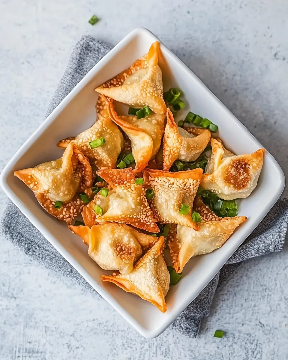 Delicious Cream Cheese Wontons dish photo