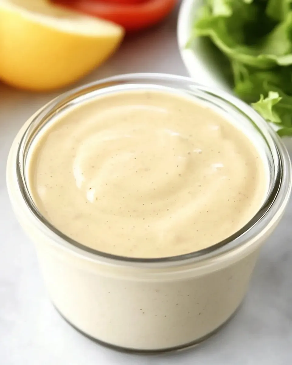 Homemade Creamy Caesar Dressing Recipe photo
