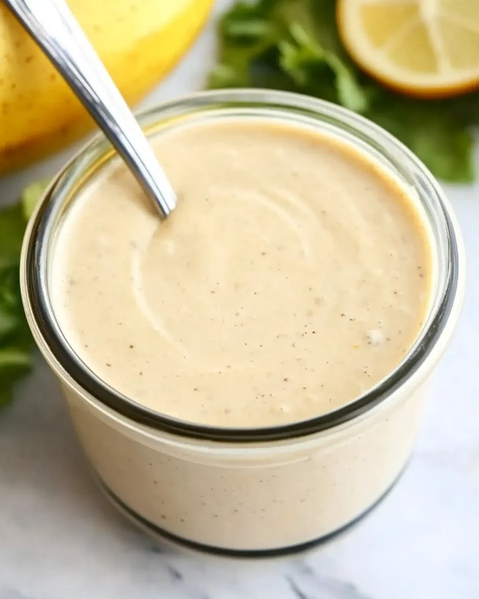 Easy Creamy Caesar Dressing Recipe recipe photo