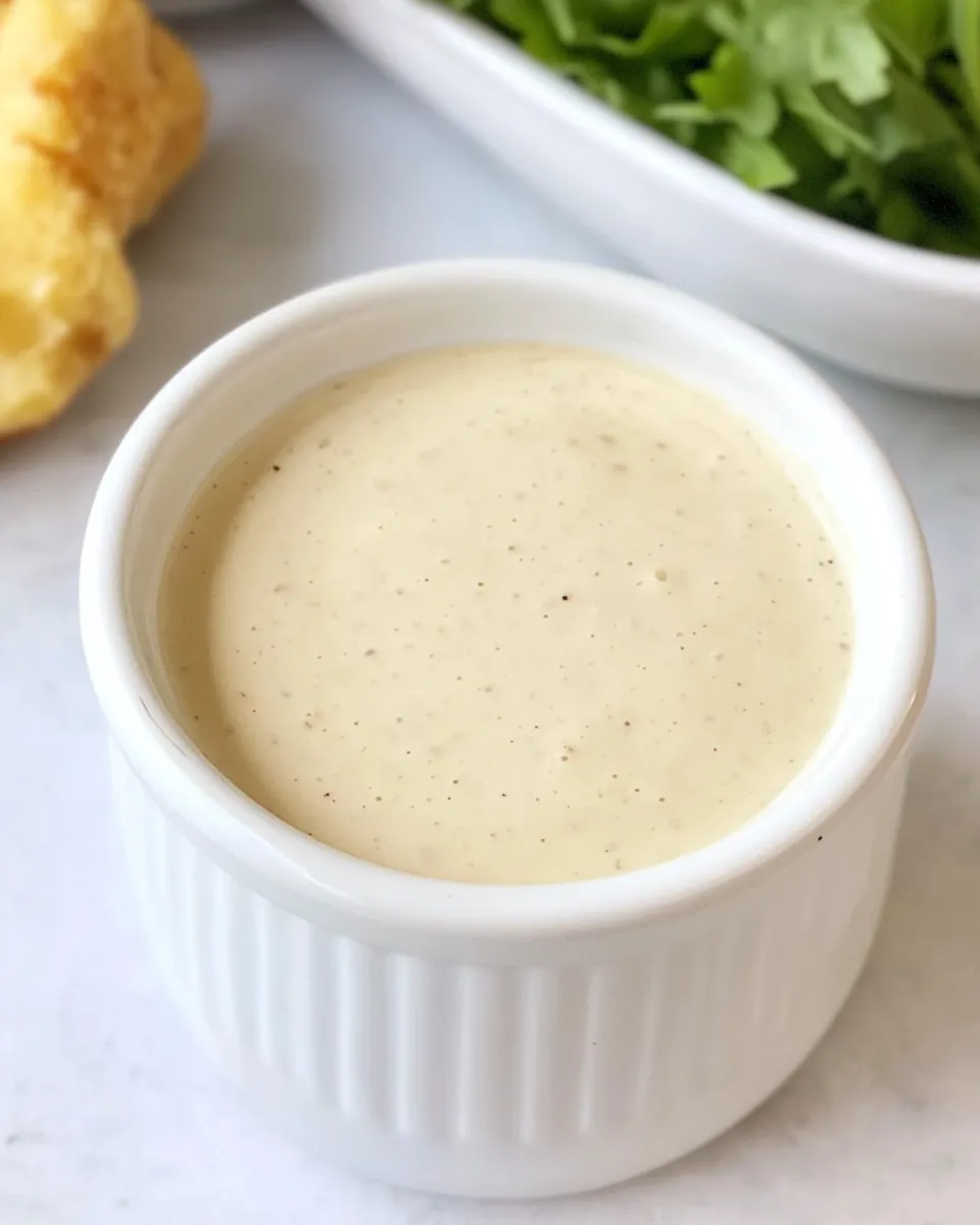 Delicious Creamy Caesar Dressing Recipe dish photo
