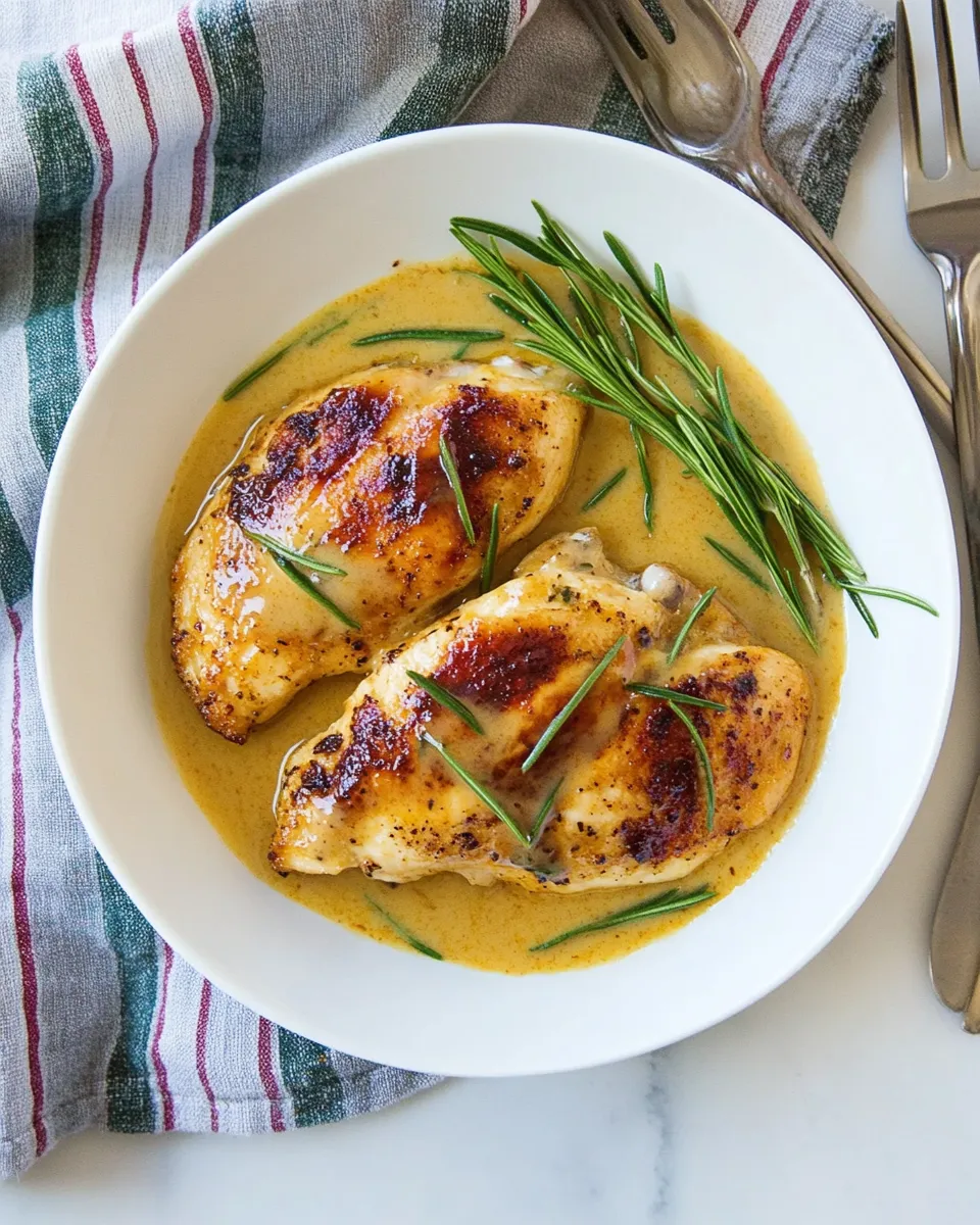 Classic Creamy Honey Mustard Chicken image