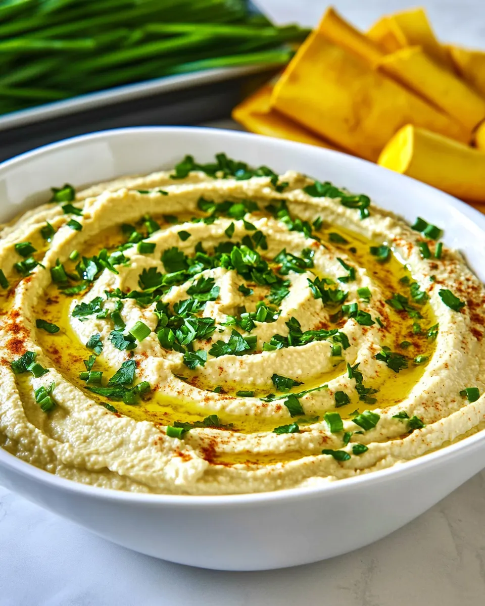 Classic Creamy Hummus with Yogurt dish photo