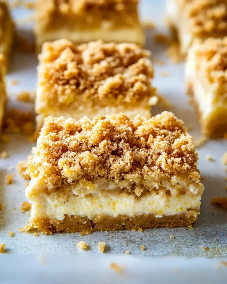 Homemade Creamy Lemon Crumb Squares photo