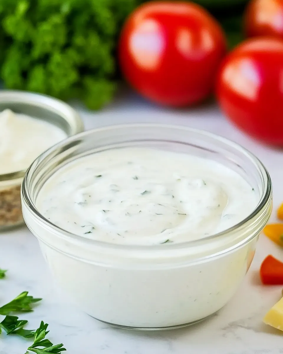 Easy Creamy Parmesan Dressing (Carrabbas copycat) dish photo