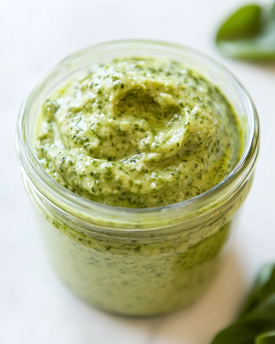 Classic Creamy Pesto Sauce dish photo
