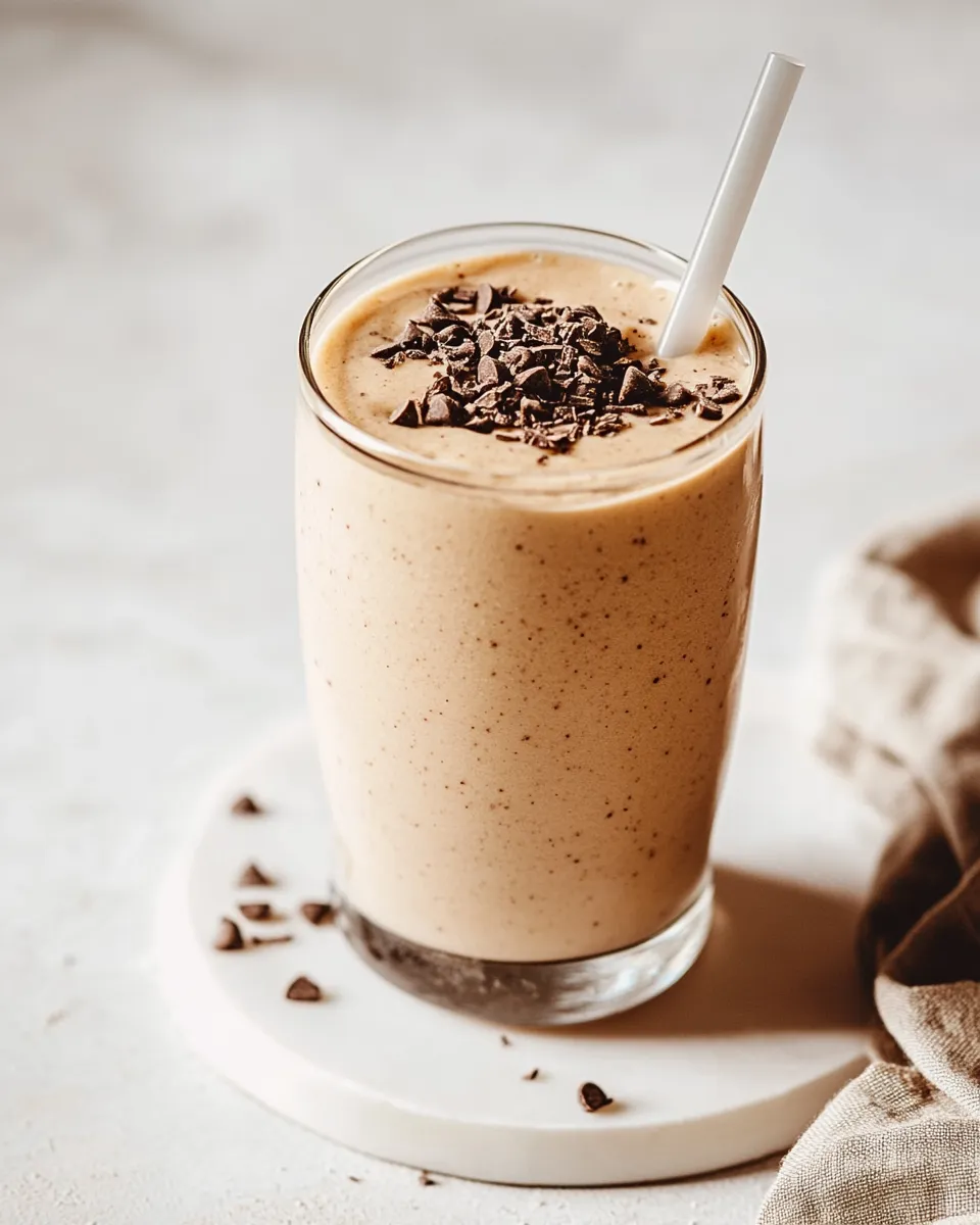 Classic Creamy Vanilla Chip Smoothie image