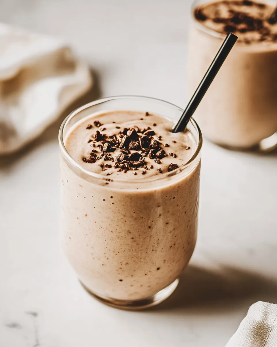 Easy Creamy Vanilla Chip Smoothie recipe photo