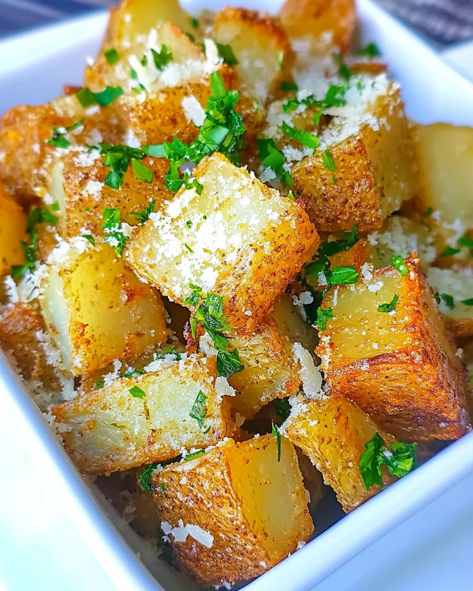 Classic Crispy Crunchy Parmesan Potatoes image