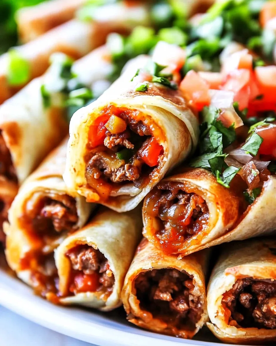Classic Crispy Jalapeno Popper Beef Taquitos image