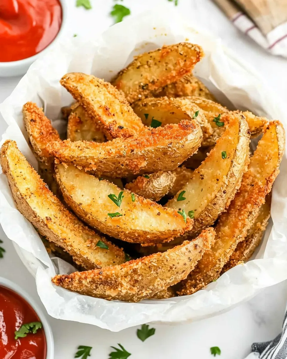 Homemade Crispy KFC Potato Wedges: The Secret Recipe They Didnt Want You to Have photo