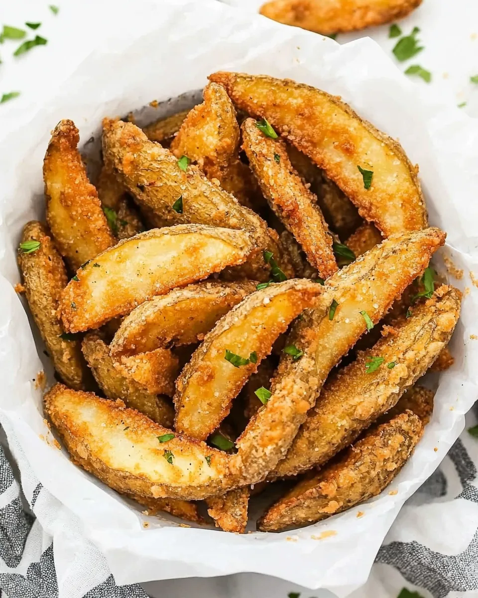 Classic Crispy KFC Potato Wedges: The Secret Recipe They Didnt Want You to Have image